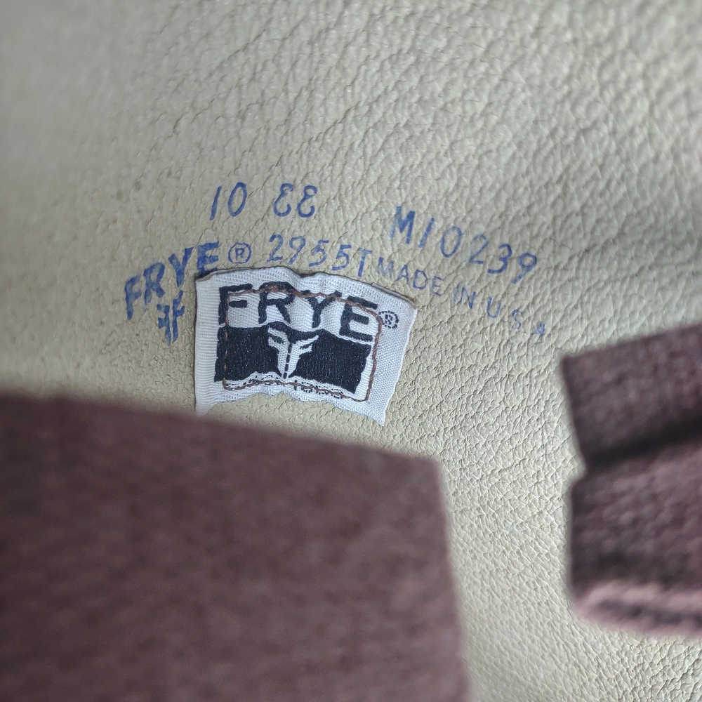$498 Frye Campus 14L Boot, Handcrafted Knee-High Boot| Sz:10 EE Color: Saddle - Picture 9 of 9